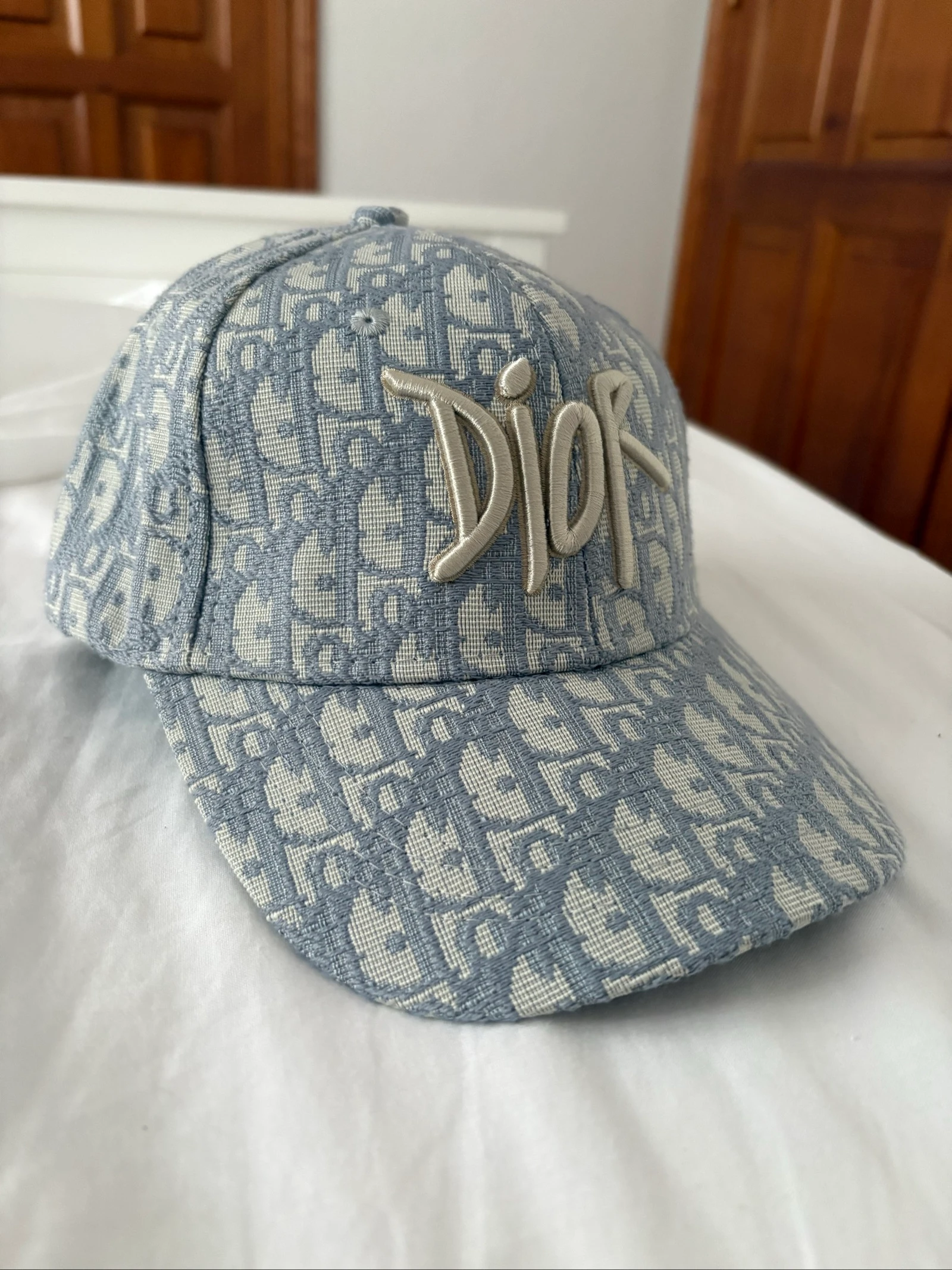 Casquette bleu jeans 